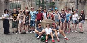 Rome-The Arch of Constantine . St David's School Edinburgh