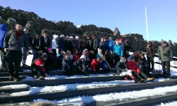 Iceland-Year 11 All Saints Weymouth at Thingvellir National Park
